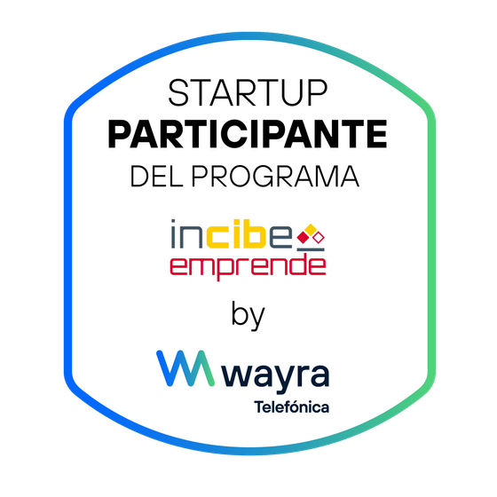 Startup participante del Programa INCIBE Emprende, by Wayra (Telefónica)
